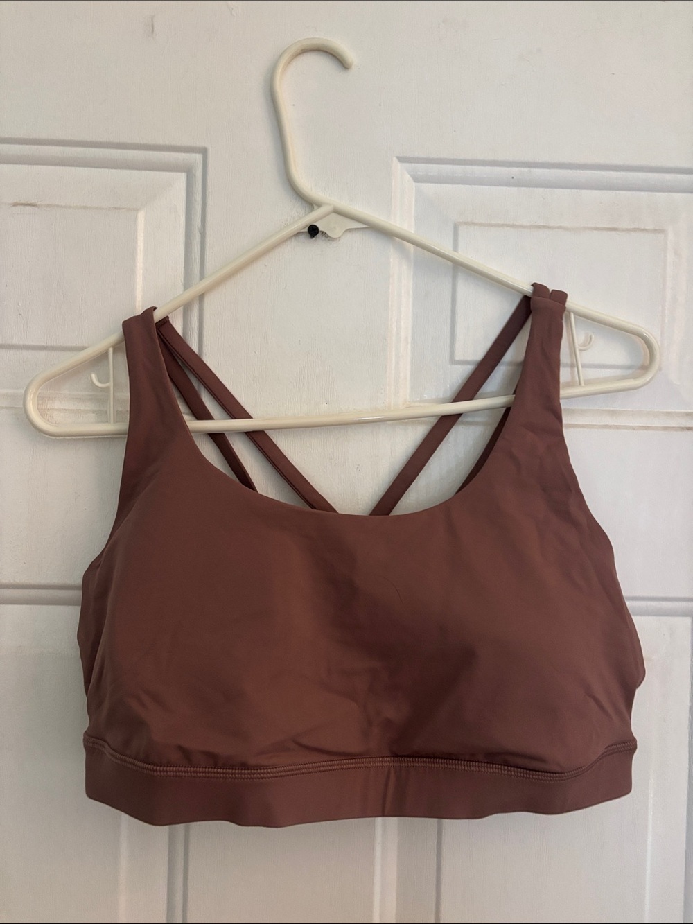 Lululemon Energy Bra, Cacao, Size 14